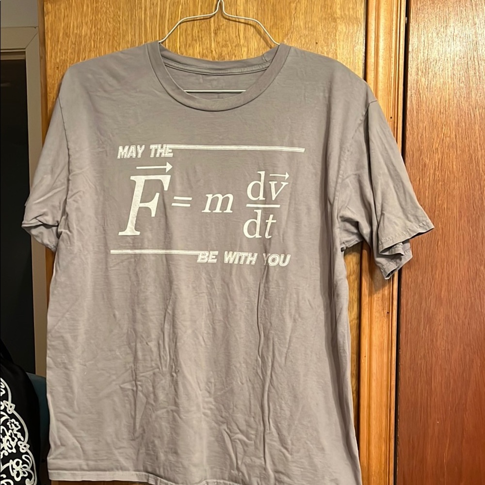 May The Force be with you graphic T-Shirt - Gray